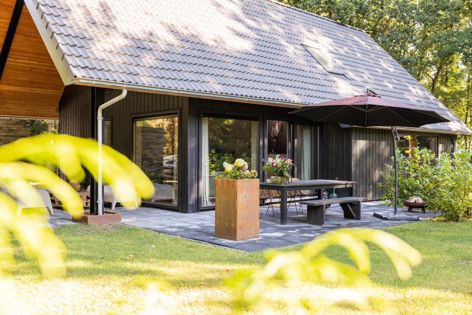 Villa Midden In De Bossen Bij Schapendrift 29 Appelscha Exterior foto